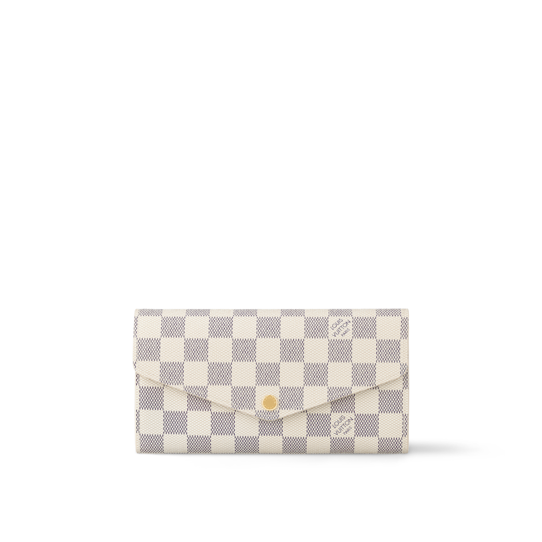 Sarah Wallet Damier Azur Canvas - Wallets and Small Leather Goods